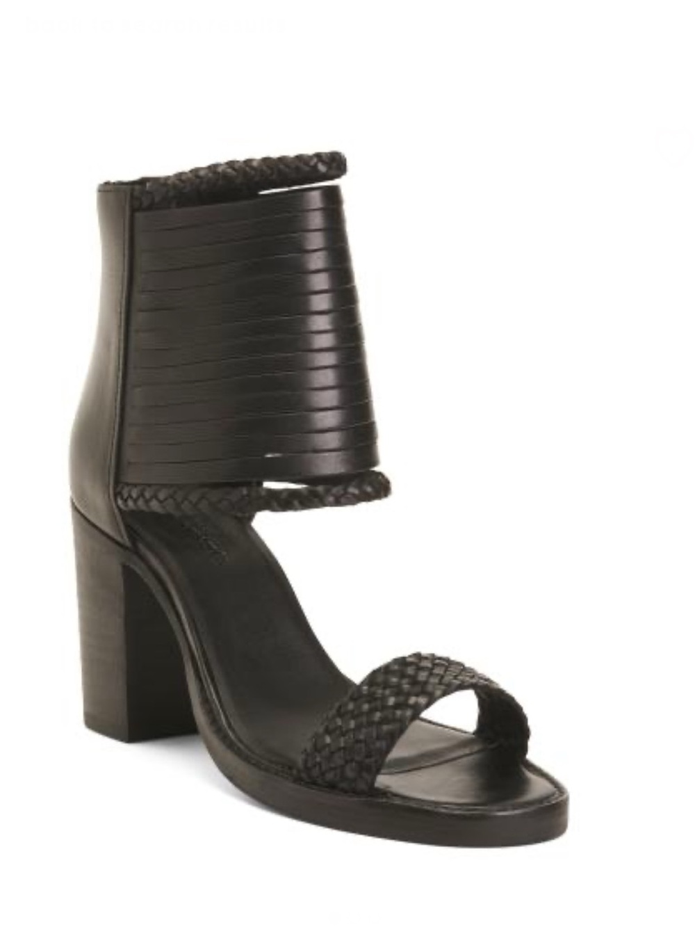 VINTAGE FOUNDRY Leather Leila Heeled Sandals